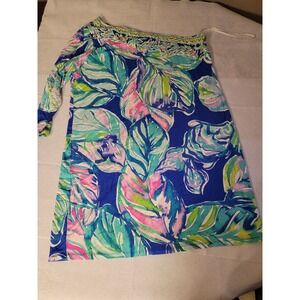 Lily Pulitzer Size Large Off The Shoulder Dress